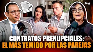 CONTRATOS PRENUPCIALES EL DOCUMENTO MAS TEMIDO POR LAS PAREJAS  ANGIE FERNANDEZ [upl. by Enelehcim]