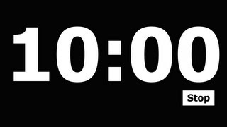 10 Minute Countdown Timer [upl. by Nesbitt529]