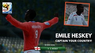 HESKEY TIME  EMILE HESKEY CAPTAIN YOUR COUNTRY [upl. by Elleoj]