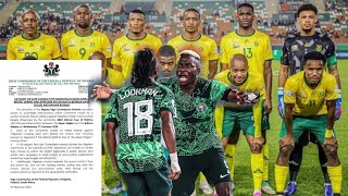 Nigerian Government senseless statement before South Africa vs Nigeria Afcon Game [upl. by Cristabel997]