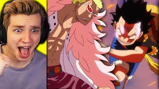 LUFFY RED HAWKS DOFLAMINGO one piece reaction [upl. by Misab116]