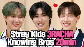 Knowing Bros Stray Kids 3RACHA 🔥 BANG CHAN X CHANGBIN X HANs Every Funny Moments Compilation 💖 [upl. by Ojok]