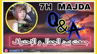 INTERVIEW WITH 7H MAJDA YT تعرف على ماجدة في حوار حصري 🇲🇦 9artaji in a QampA 4 [upl. by Ahsiei7]