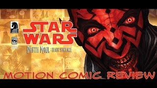 Narrated Motion Comic 1x1 Review Darth Maul quotDeath Sentencequot [upl. by Vashtia]