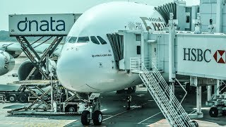 TRIP REPORT  Emirates  Airbus A380  Dubai  Singapore  Economy Class [upl. by Notfol]