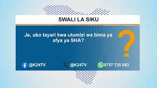 K24 TV LIVE Habari kutoka kote nchini kwenye K24Mchipuko [upl. by Ball]