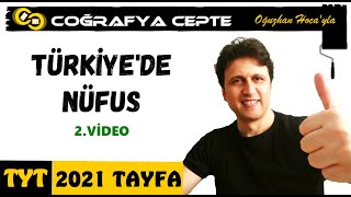 TÜRKİYEDE NÜFUS 2  TYT COĞRAFYA [upl. by Oicneconi]