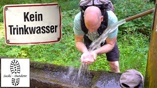 Schild „Kein Trinkwasser“ an Quellen [upl. by Attennyl]