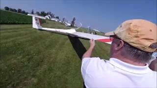 Preparing a Schleicher ASK 21 Glider for a flight [upl. by Atnas]