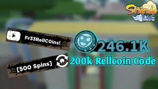 NEW Shindo Life 200k RELL Coins Code 2024  Shindo Life [upl. by Novah8]