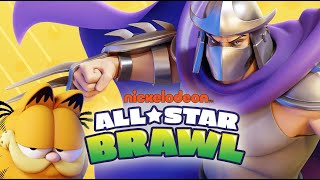 Nickelodeon AllStar Brawl 2  Shredder and April O Neal Interactions [upl. by Nelyaw135]