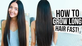 How To REALLY Grow LONG HAIR FAST amp NATURALLY Easy Tips  Tricks 2016 [upl. by Yecies]