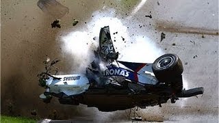 Robert Kubica Crash  Canada 2007 [upl. by Grazia]