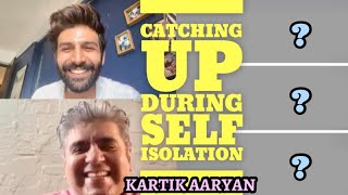 Kartik Aaryan interview with Rajeev Masand  Lockdown  Roundtable Cameos [upl. by Caundra]