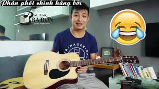 Đập hộp đàn Guitar Ba Đờn J200 Review [upl. by Eenaj]