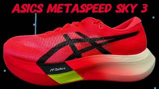 Asics Metaspeed Sky 3  Paris 😀 runningshoes running [upl. by Post373]