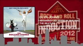 Inductee Spotlight Glyn Johns [upl. by Adlei]