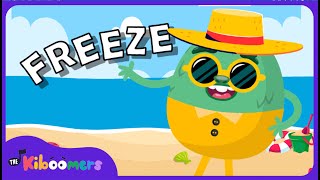 Summer Freeze Dance  THE KIBOOMERS Preschool Dance Songs  Brain Break [upl. by Lambertson758]