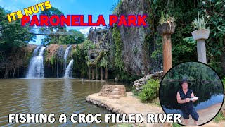 REAL LIFE Movie set Paronella Park North Queensland amp Fishing a croc filled river [upl. by Bent701]