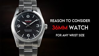 Is 36mm The Perfect Watch Size  Ranger 3 Automatic Watch [upl. by Pomcroy]