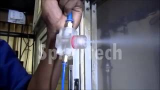 Siphon Principle  Air Atomizing Full Cone Spray Nozzle by Spraytech Maharashtra Thane [upl. by Mandy]