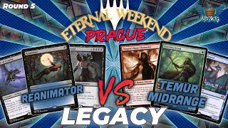 MTG Legacy  Reanimator vs Temur Midrange  Eternal Weekend Europe 2023  Round 5 [upl. by Aubry]