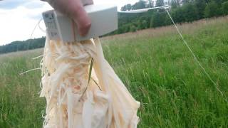 Radiosonde sonda meteo RS41 Wroclaw 20160602 PL [upl. by Atteloj]