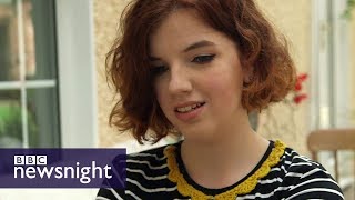 Stacey Dooley meets the young people who vote for the DUP  BBC Newsnight [upl. by Yeslek]