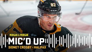 Sidney Crosby Micd Up in Halifax  Pittsburgh Penguins [upl. by Nrojb]