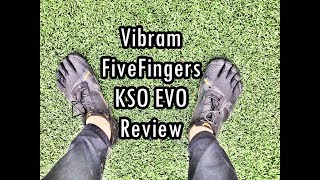 Vibram KSO EVO Review for Forefoot Running [upl. by Lagasse]