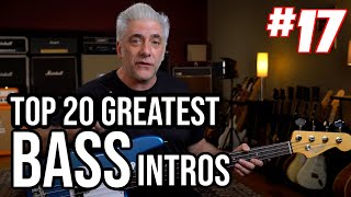 TOP 20 ROCK BASS INTROS OF ALL TIME [upl. by Ellesig972]