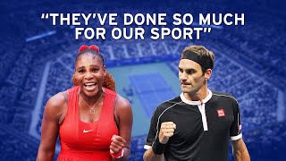 Kim Clijsters Praises Roger Federer amp Serena Williams [upl. by Annaira]