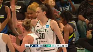 Breanna Stewart Wins The 2023 Kia WNBA Most Valuable Player 🗽 KiaMVP [upl. by Ayarahs]