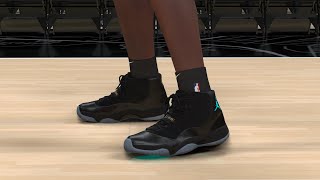 NBA 2K24 Next Gen Shoe Creator  Air Jordan 11 quotGamma Bluequot [upl. by Epolenep]