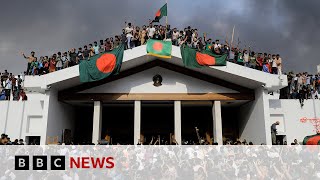 Talks in Bangladesh underway between protest leaders and military  BBC News [upl. by Dhiren]