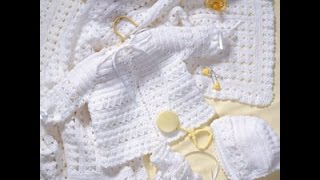 Crochet Along Baby Layette Video 6 [upl. by Cassiani]