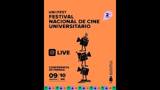 Conferencia de prensa  2da Edición Lima 2025  Festival Nacional de Cine Universitario UNIFEST [upl. by Aniret599]