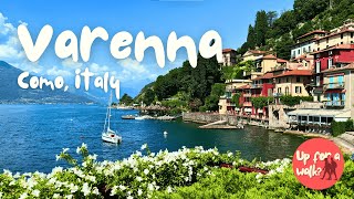 Varenna Lake Como Walking Tour  Italy’s Beauty in Late Summer [upl. by Maurie]