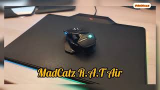 Souris Gaming sans fil  Madcatz RAT AIR avec Tapis de Souris à Induction  UNBOXING [upl. by Acessej]