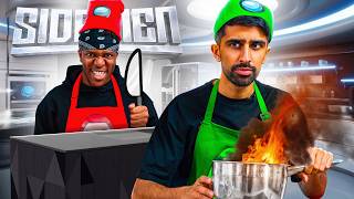 SIDEMEN AMONG US COOKING CHALLENGE [upl. by Norreg]