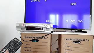 Prueba Videocasetera JVC HRJ676EN [upl. by Robertson]