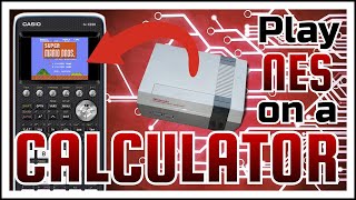 You can play NES on your CALCULATOR  Casio FXCG Tutorial [upl. by Rovaert868]