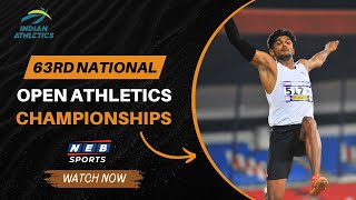 63rd National Open Athletics Championships 2024  Day 2  All Day Event [upl. by Brasca]