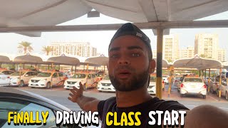 Finally driving class start Hoge 😍dubai lisence drivr [upl. by Atiekal]