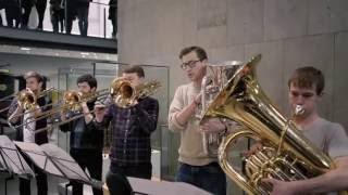 Flash Mob at the Science Museum Royal College of Music Philharmonic play Holst’s Planets [upl. by Dnaleel]