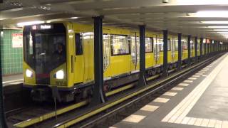 UBahn Berlin  BVG Baureihe Hk Xtra Large HD 1080p [upl. by Timmie892]