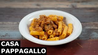 Pasta con ragù di maiale nduja e cipolle S3  P53 [upl. by Montana393]