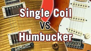 Single Coil vs Humbucker Pickup Tone Comparison [upl. by Daukas274]