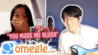 FAKING A KOREAN ACCENT amp SINGING TO CUTE GIRLS ON OMEGLE pt 2073 [upl. by Niela11]