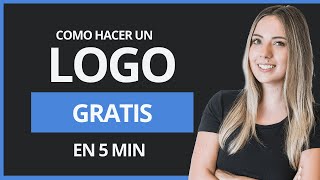 🔥 Como Hacer tu Logo GRATIS  en 5 min  Fácil y Rápido [upl. by Aiahc]